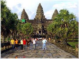 Inside Angkor Wat